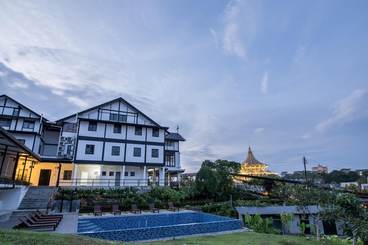 Hotel The Marian Boutique Lodging House Kuching Exterior foto